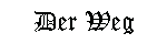 Wegbeschreibung